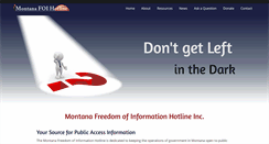 Desktop Screenshot of montanafoi.org